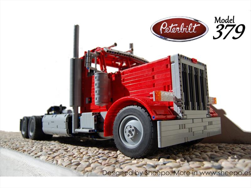 Tráiler construido con piezas de LEGO