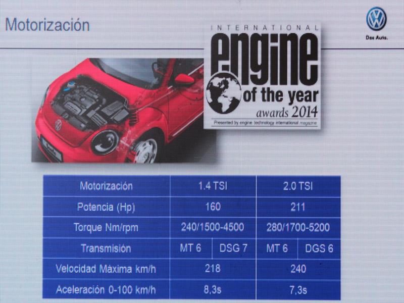 Volkswagen Beetle 2015 Lanzamiento en Chile
