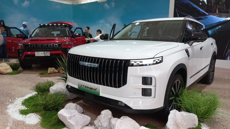 Jaecoo 7 2024, primer contacto desde China