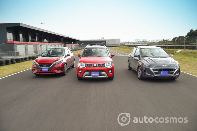 Nissan March VS Hyundai Grand i10 VS Suzuki Ignis