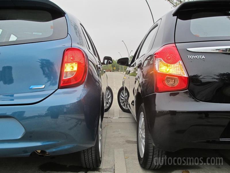 Nissan March vs. Toyota Etios