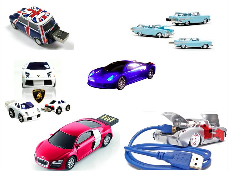 USB en forma de auto