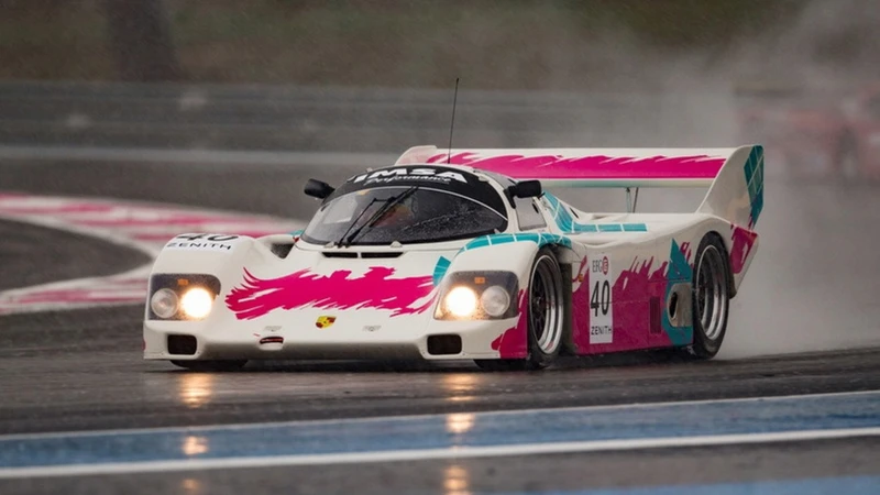 A subasta un espectacular Porsche Prototipo 962C