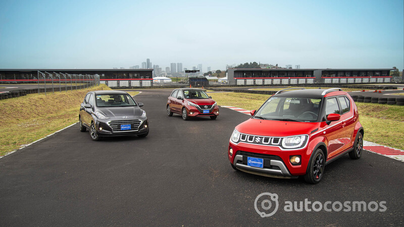 Nissan March VS Hyundai Grand i10 VS Suzuki Ignis