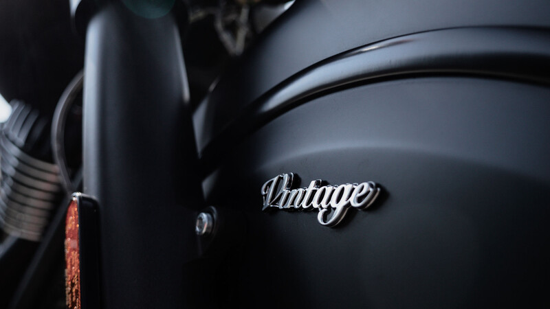 Indian Vintage Dark Horse