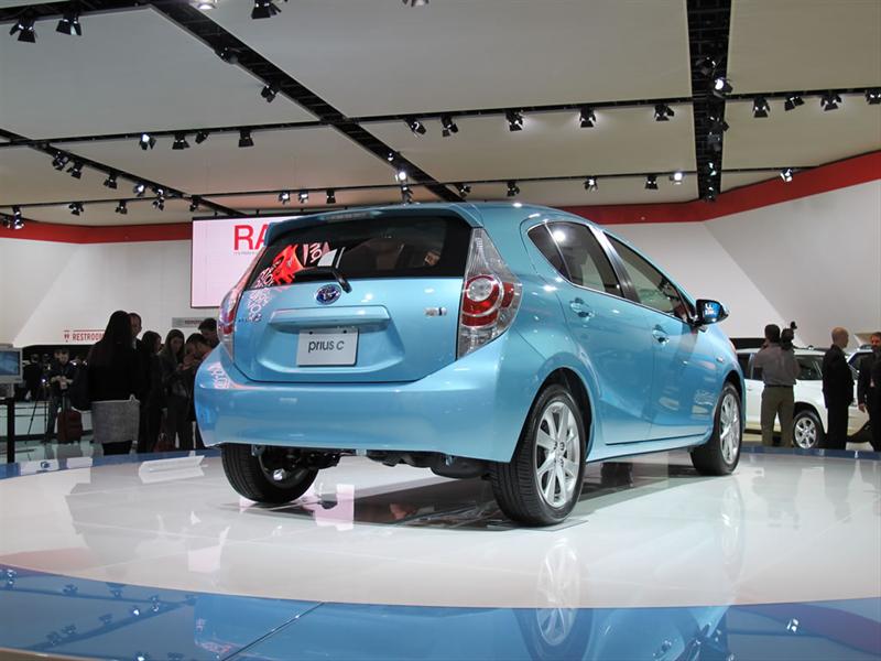 Toyota Prius C 2013 en el Salón de Detroit