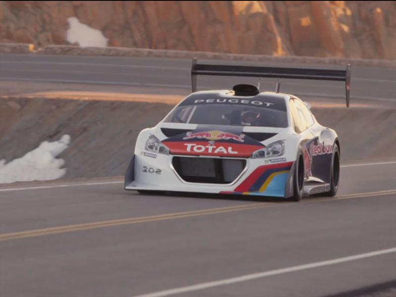 Loeb prueba el Peugeot 208 en Pikes Peak