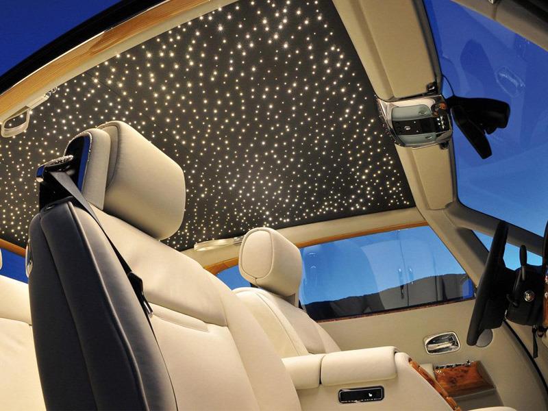 Luces de techo Starlight de Rolls-Royce