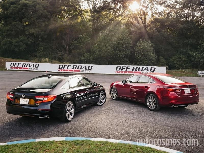 Frente a Frente: Honda Accord 2018 vs Mazda 6 2019
