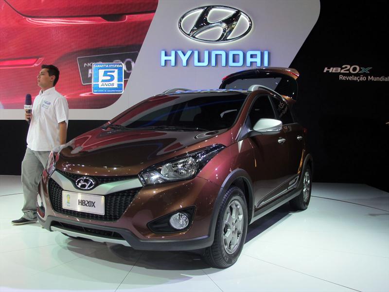 Hyundai HB20X en el Salón de San Pablo 2012