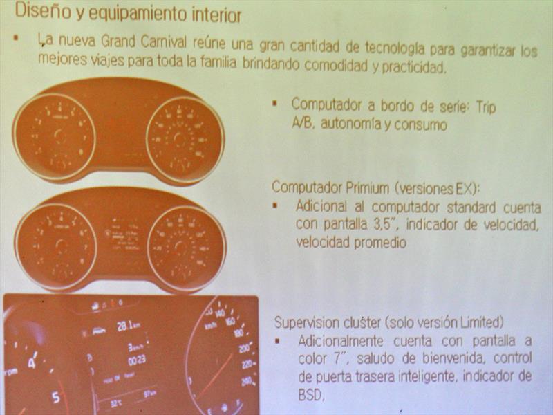 Nuevo Kia Grand Carnival 2015 Lanzamiento en Chile