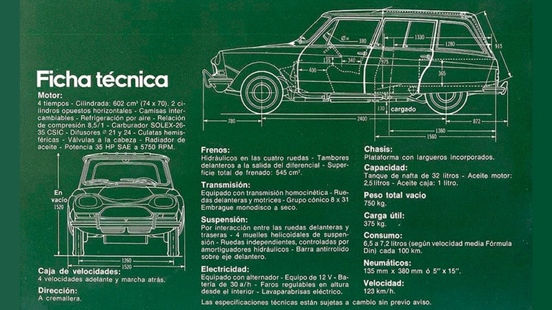 Autos Clásicos de Argentina: Citroën Ami 8