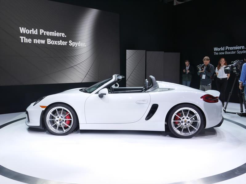 Porsche Boxster Spyder 2016