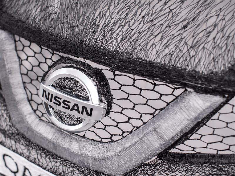 Nissan Qashqai está hecho con una pluma 3D