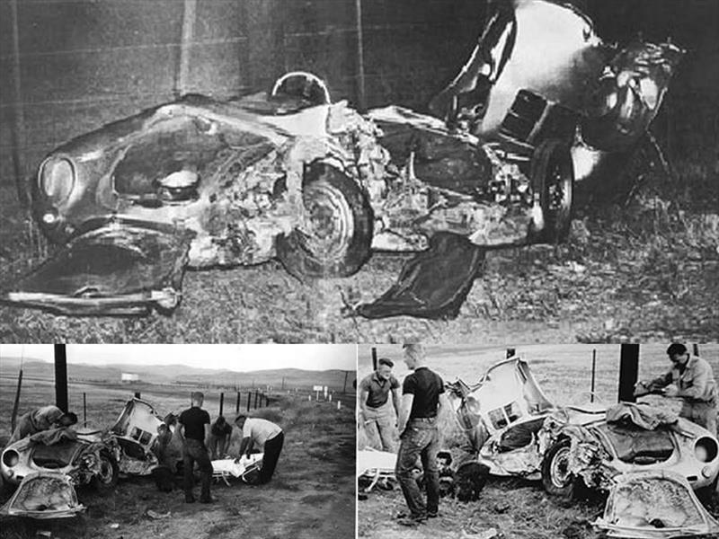 James Dean - Porsche 550 Spyder