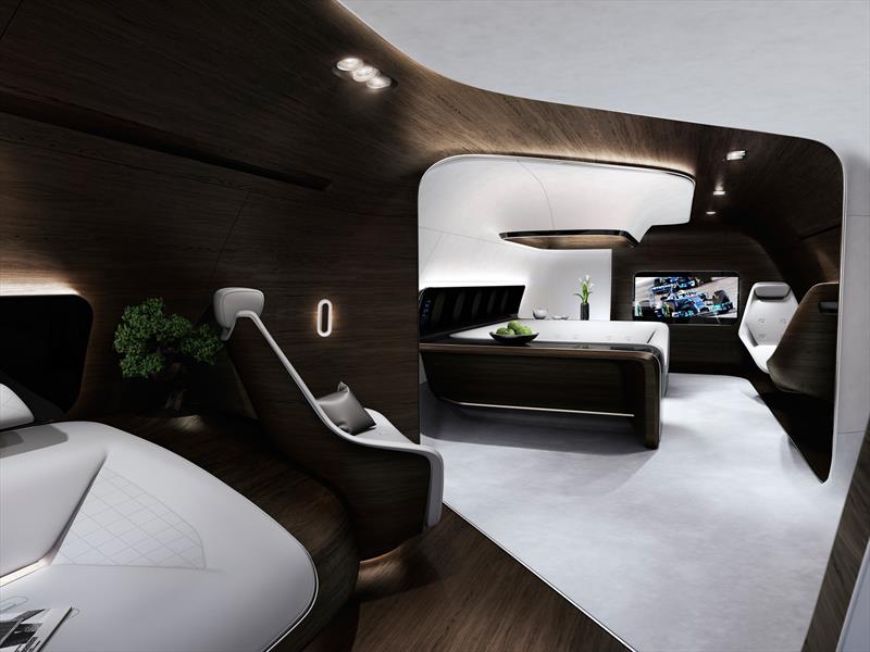 Cabinas para jets por Mercedes-Benz y Lufthansa
