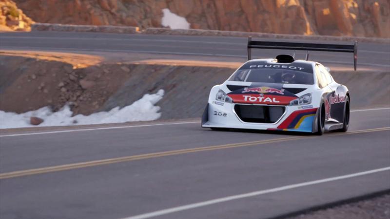 Loeb prueba el Peugeot 208 en Pikes Peak