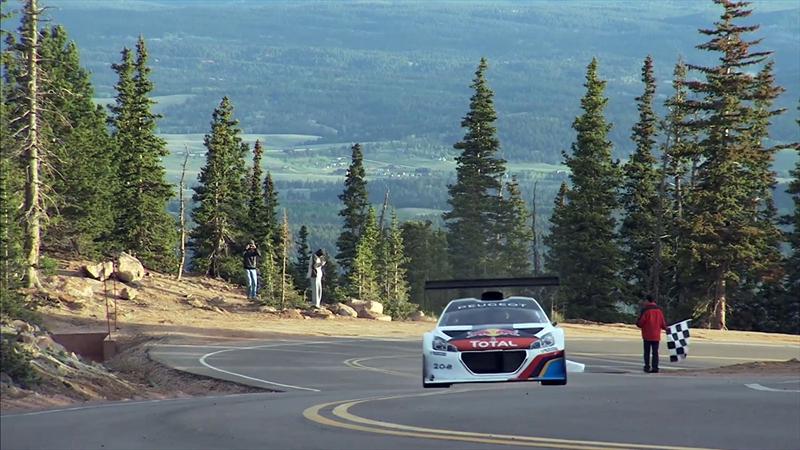 Loeb prueba el Peugeot 208 en Pikes Peak