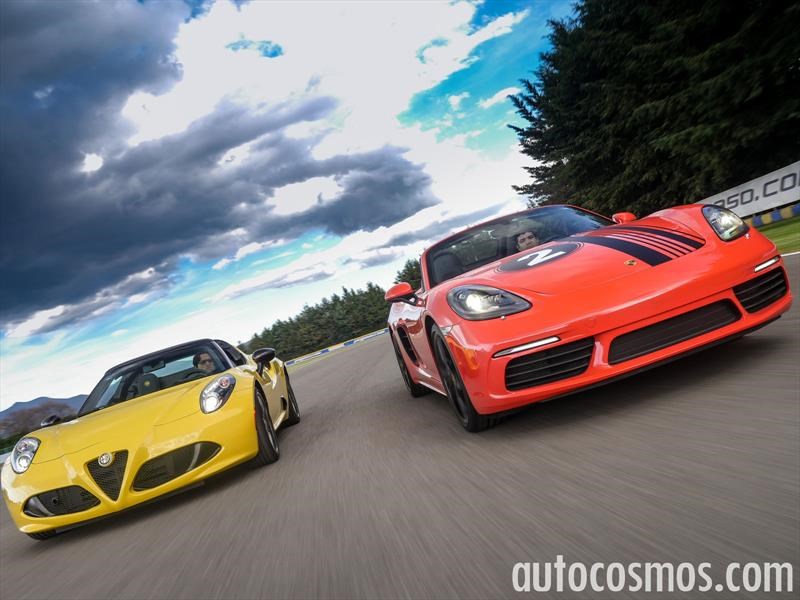 Alfa Romeo 4C Spider vs Porsche 718 Boxster
