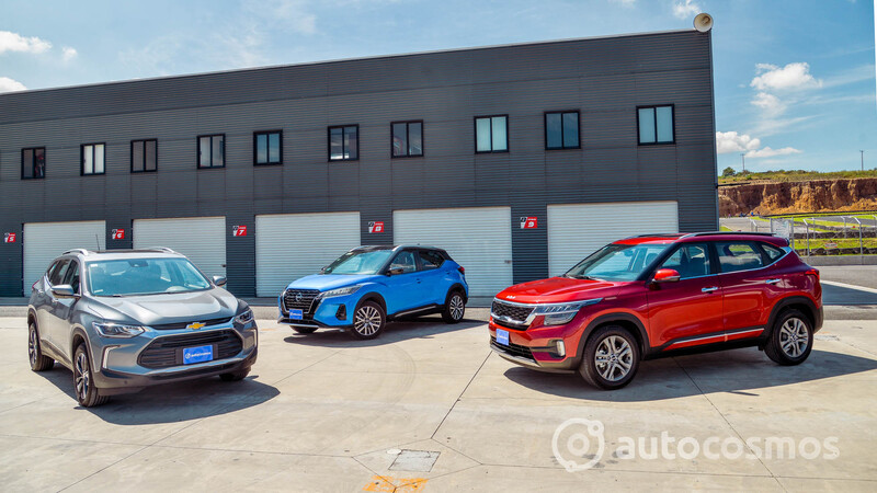 Nissan Kicks vs KIA Seltos vs Chevrolet Tracker