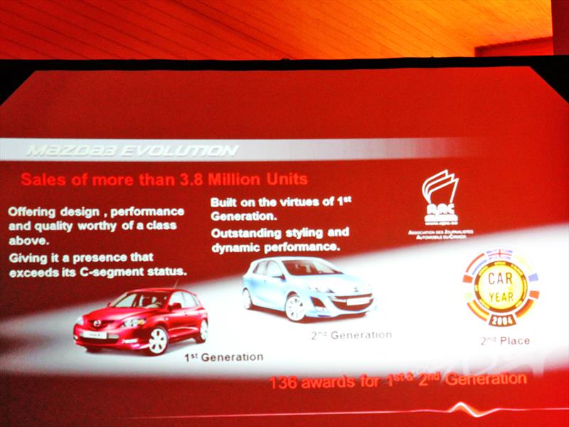 New Mazda3 2014 Lanzamiento en Chile