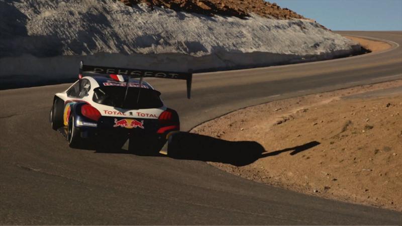 Loeb prueba el Peugeot 208 en Pikes Peak