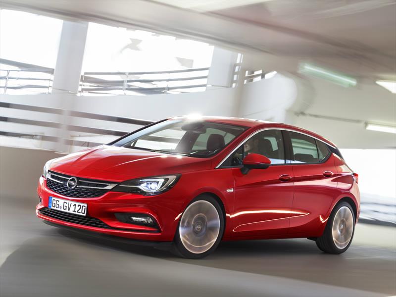 Opel Astra en Frankfurt