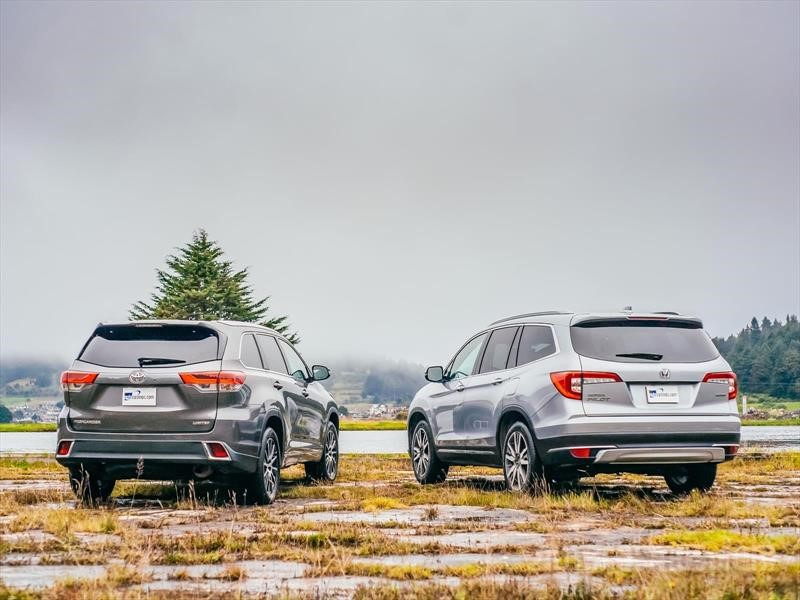 Honda Pilot 2019 VS Toyota Highlander 2018