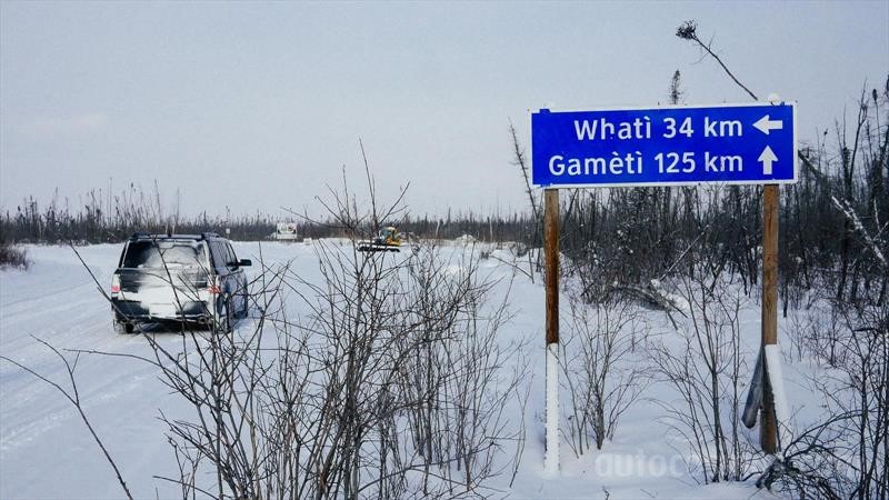 Manejando en caminos de hielo