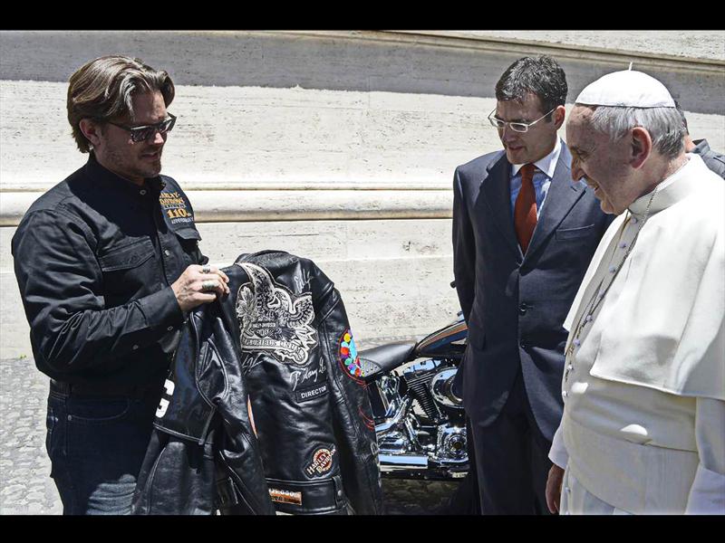 Harley-Davidson en el Vaticano
