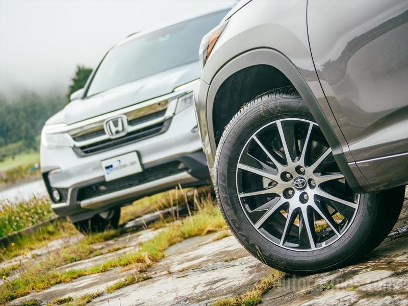 Honda Pilot 2019 VS Toyota Highlander 2018