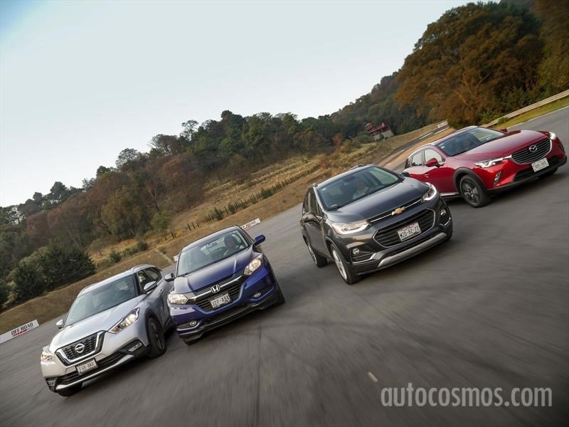 Chevrolet Trax vs Honda HR-V vs Nissan Kicks Vs Mazda CX-3