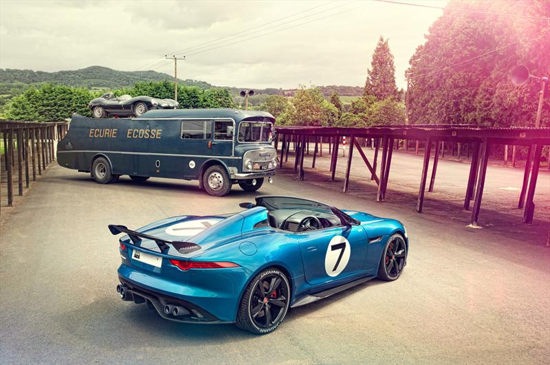 Jaguar Project 7 presente en Goodwood