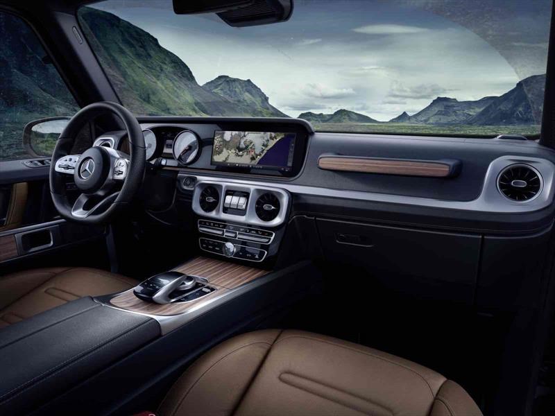 Así es el interior del Mercedes-Benz Clase G 2019