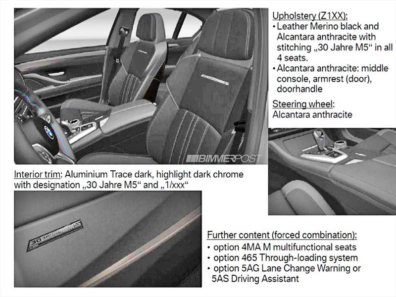 BMW M5 30 Aniversario