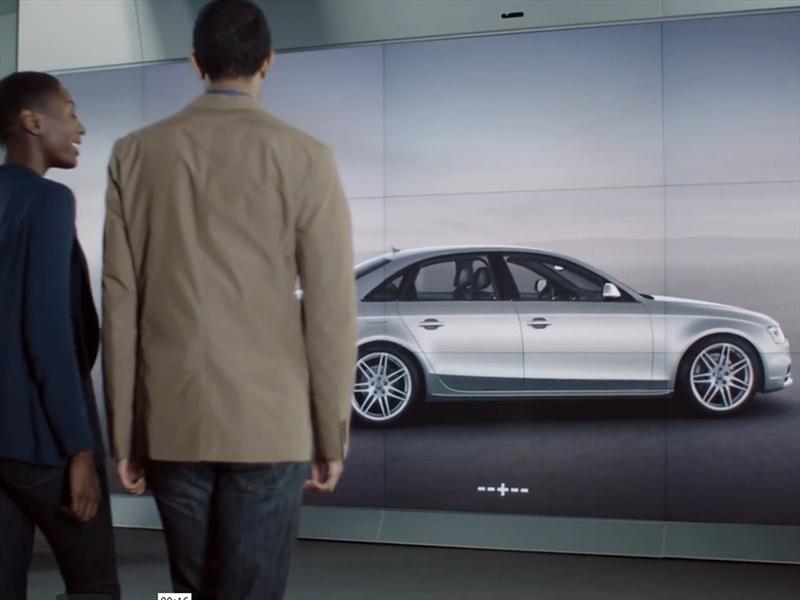 Audi City Londres con sistema Kinect