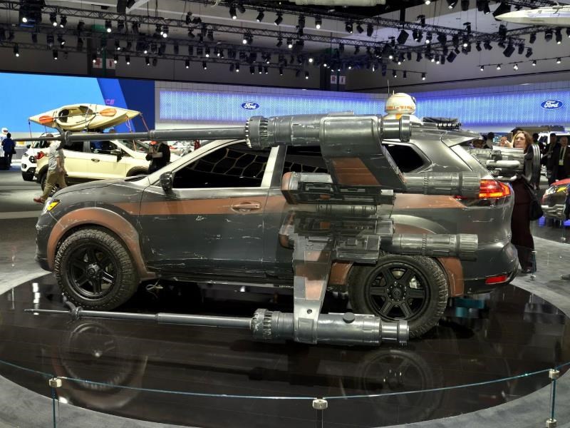Nissan-Star Wars en L.A.