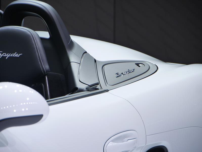 Porsche Boxster Spyder 2016