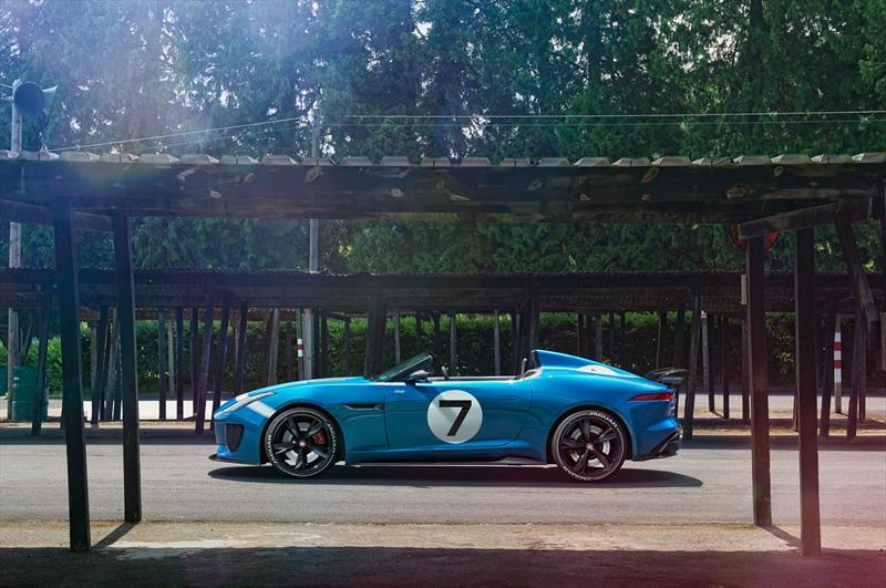 Jaguar Project 7 presente en Goodwood