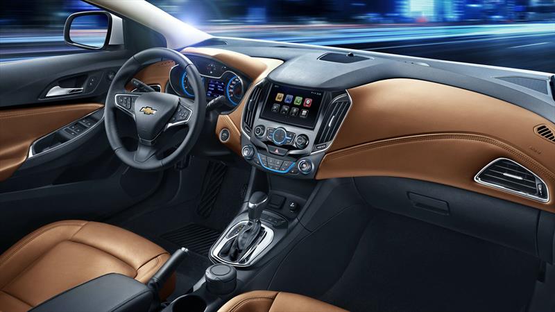 Así es interior del nuevo Chevrolet Cruze