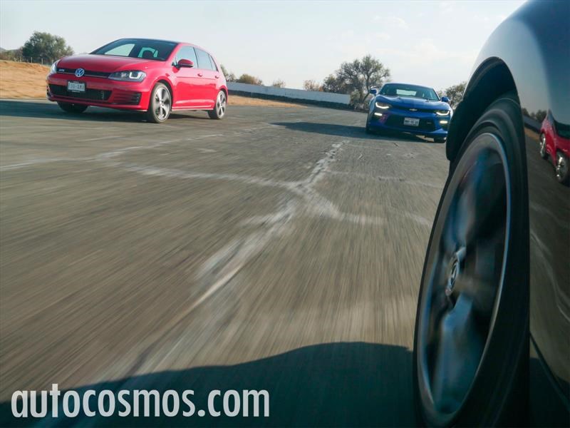 Golf GTI vs Camaro 2.0 T vs MX-5 RF
