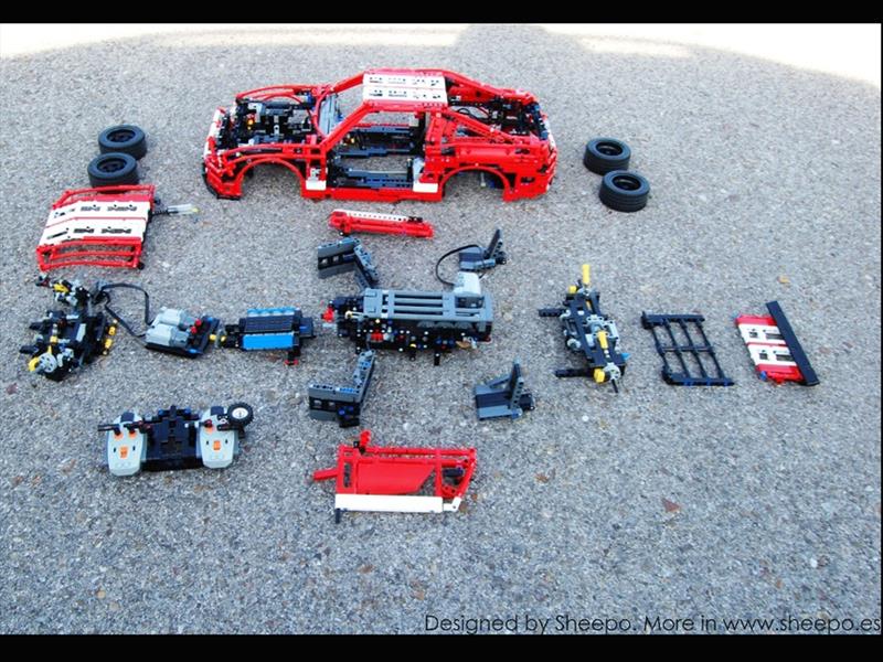 Crean un Shelby Mustang de Lego