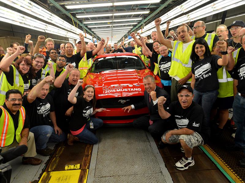 Ford Mustang 2015: inicia producción