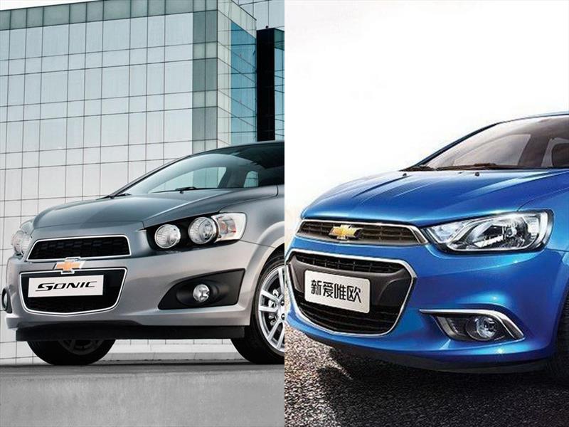 El Chevrolet Sonic cambia de cara