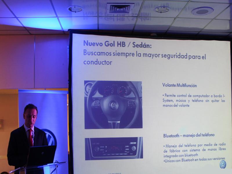 Volkswagen Gol 2013 Lanzamiento en Chile