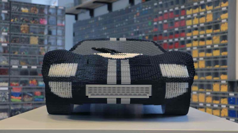 Ford GT al estilo Lego