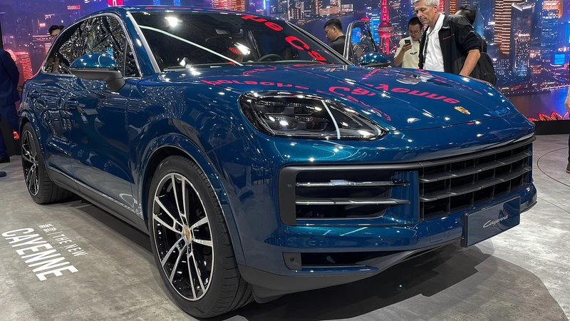 Porsche Cayenne en Shangai 2023