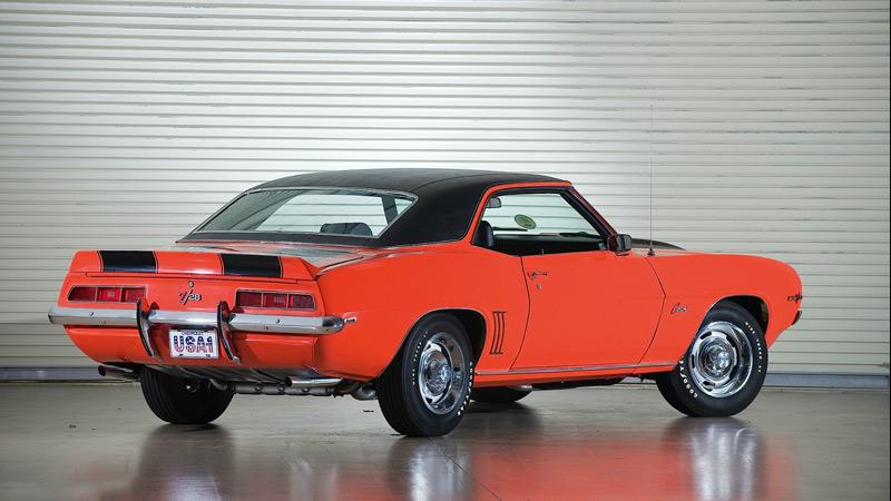 Top 10: Chevrolet Camaro Z28 1969