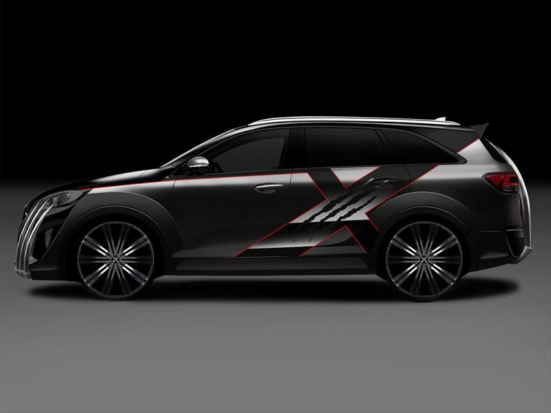 Kia Sorento al estilo X-Men