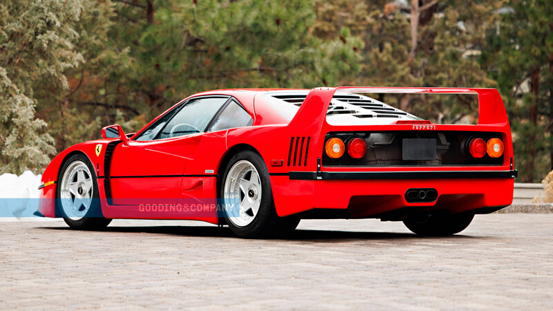 Ferrari F40 1991 a subasta